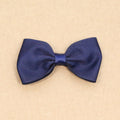L'Amour Toddler Girls Grosgrain Bow Hair Clip (Navy)