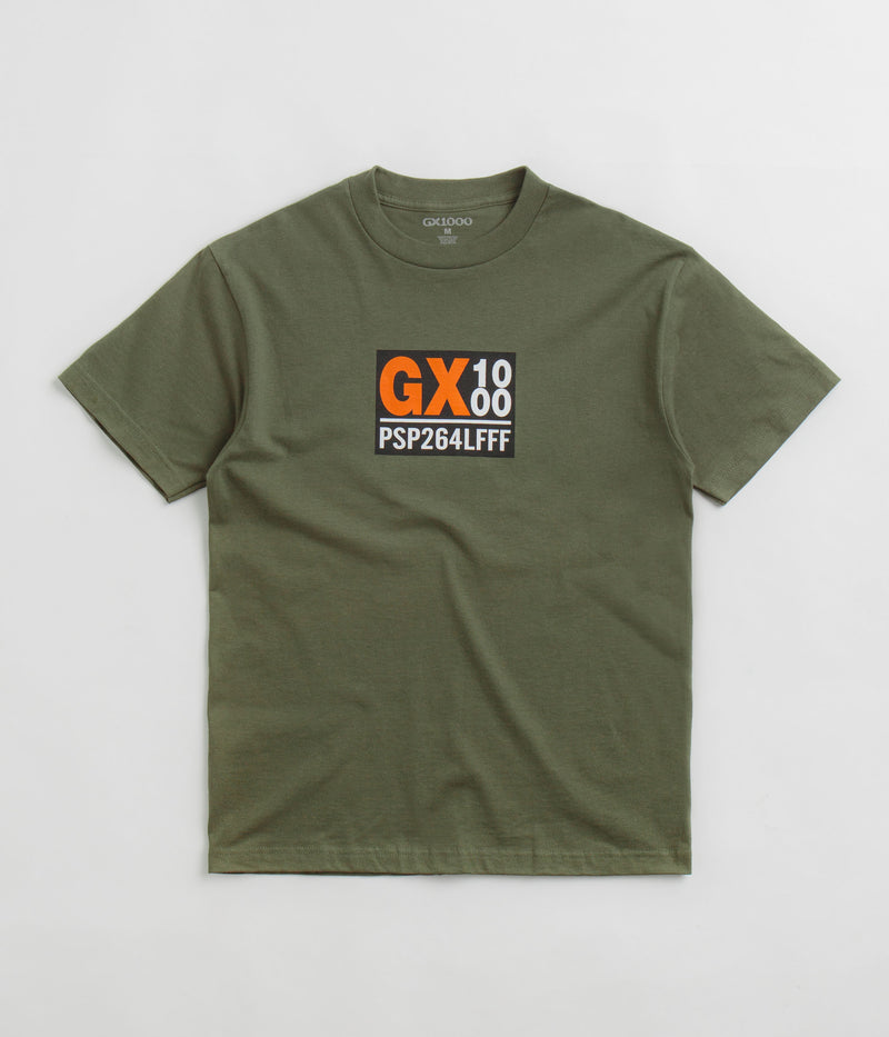 GX1000 PSP T-Shirt in Green and Orange