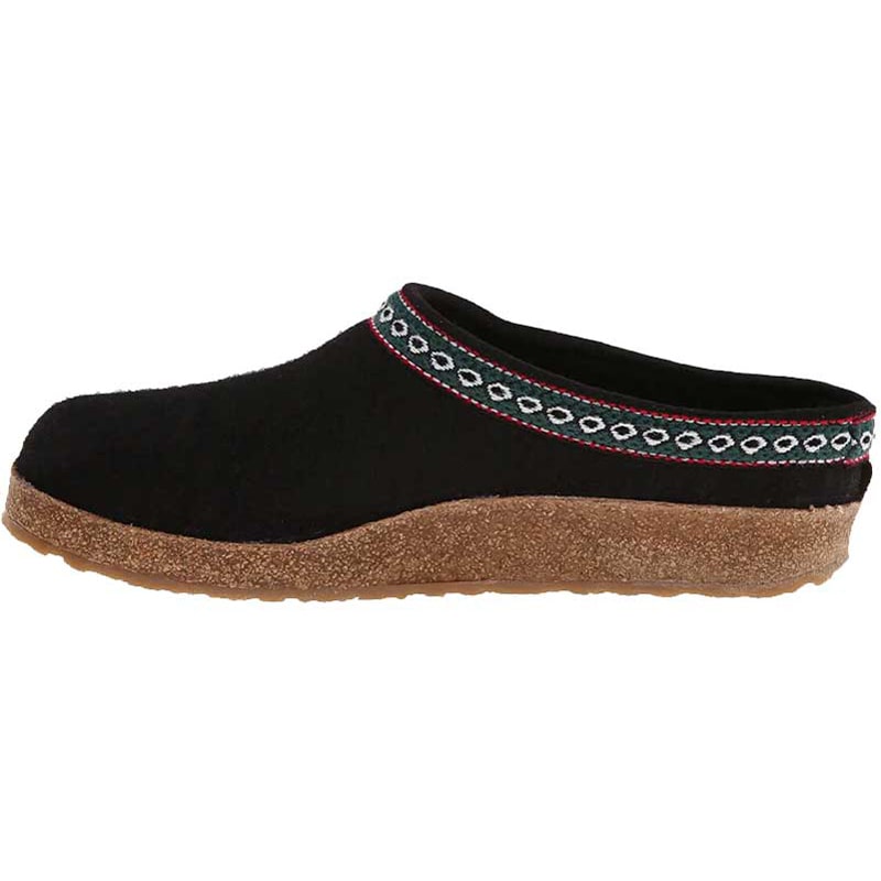 Haflinger Grizzly GZ Clog - Black