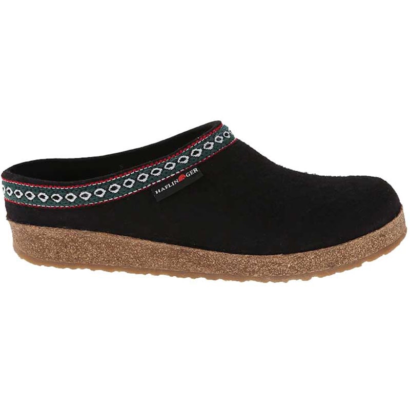 Haflinger Grizzly GZ Clog - Black