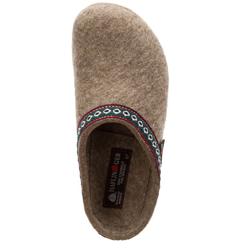Haflinger Grizzly GZ Clog - Earth