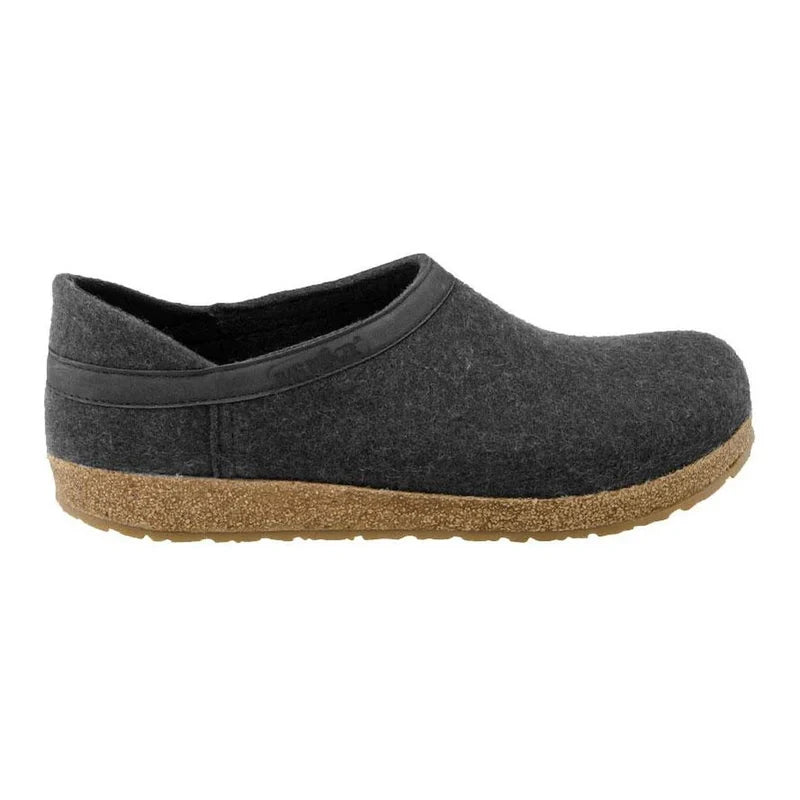 Haflinger Grizzly GZH Clog - Charcoal