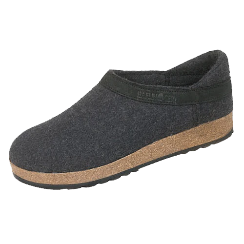 Haflinger Grizzly GZH Clog - Charcoal
