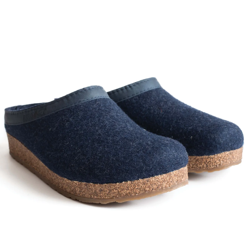 Haflinger Grizzly GZL Clog - Captain's Blue