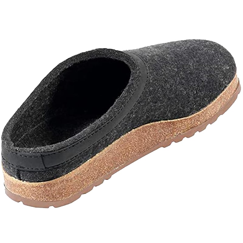 Haflinger Grizzly GZL Clog - Charcoal