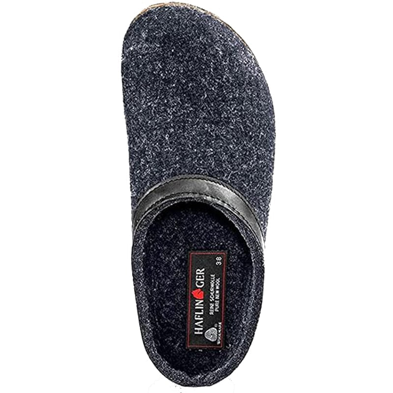 Haflinger Grizzly GZL Clog - Charcoal