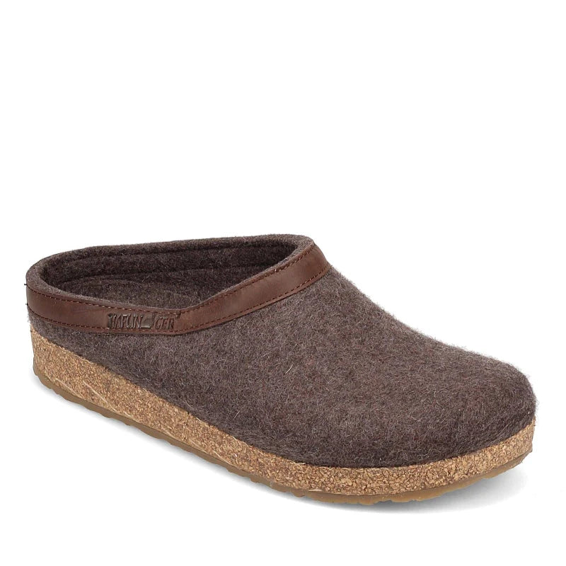 Haflinger Grizzly GZL Clog - Smokey Brown
