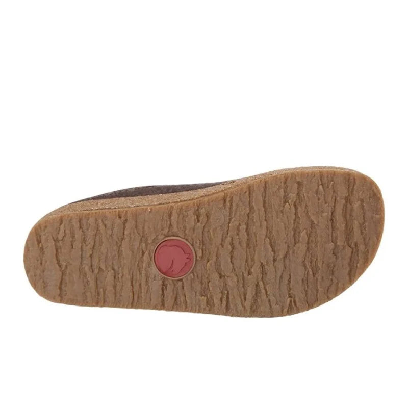 Haflinger Grizzly GZL Clog - Smokey Brown