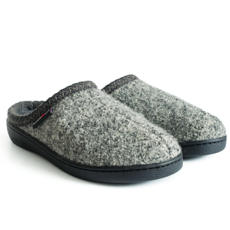 Haflinger Nordkap AT Slipper - Grey Speckle