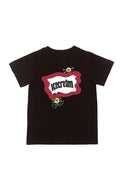 Front View of the IceCream Kids Hang on SS Tee in black