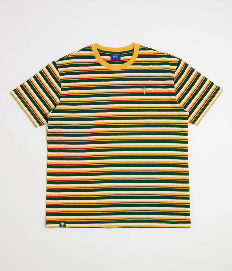 Helas Classic Striped T-Shirt in Green