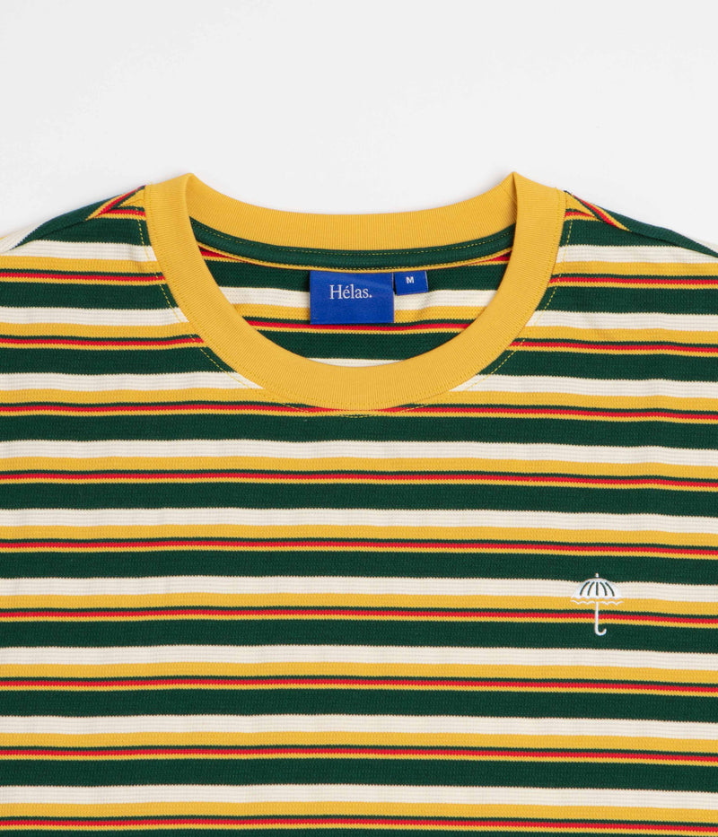 Helas Classic Striped T-Shirt in Green