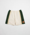 Helas Couronne Sweat Shorts in Light Beige
