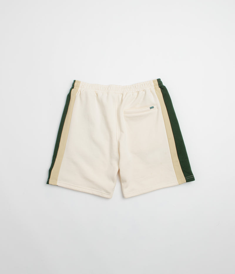 Helas Couronne Sweat Shorts in Light Beige