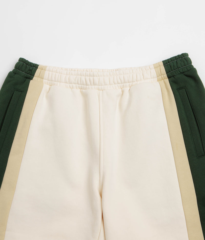 Helas Couronne Sweat Shorts in Light Beige