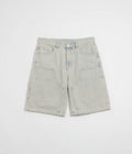 Helas Double Knee Jean Shorts in Light Blue