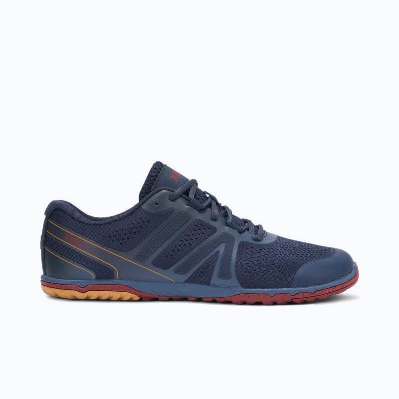 Xero Shoes HFS II Men Shoe in Blue with Toe Facing Right