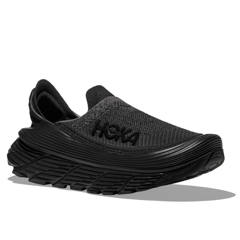 HOKA Restore TC – Black/Black (BBLC)