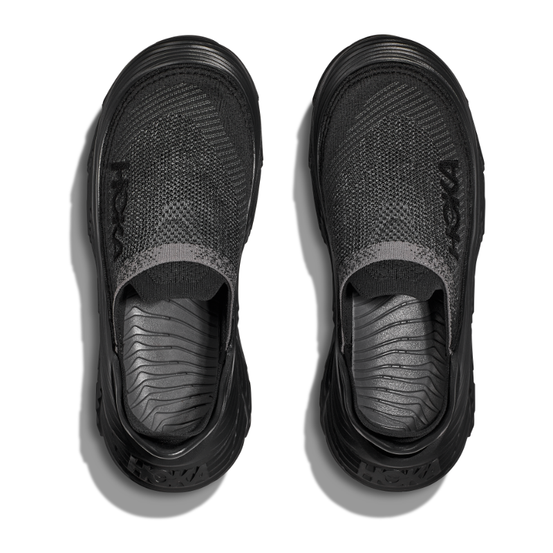 HOKA Restore TC – Black/Black (BBLC)