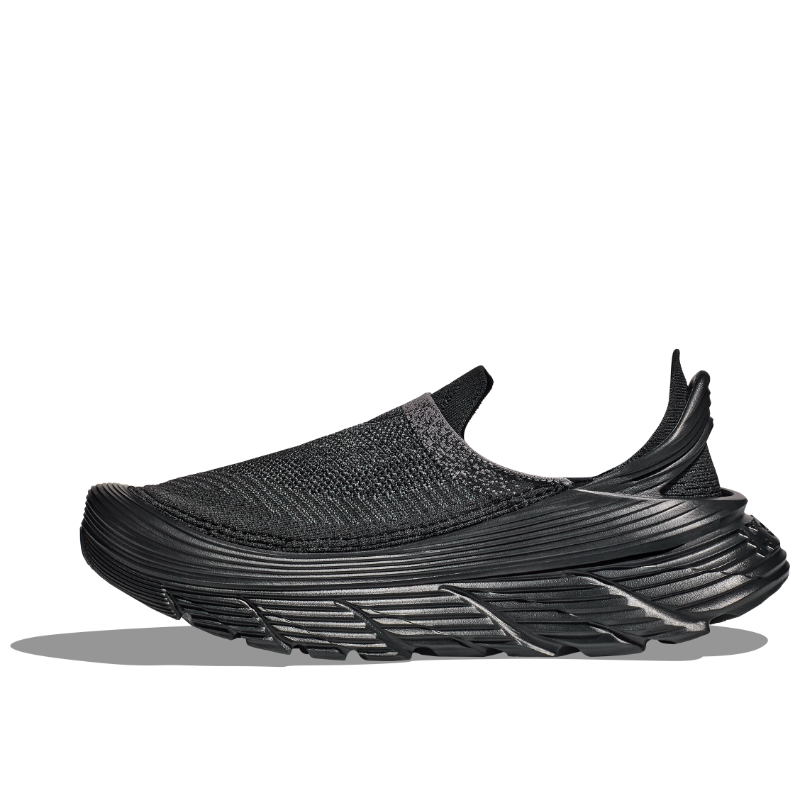 HOKA Restore TC – Black/Black (BBLC)