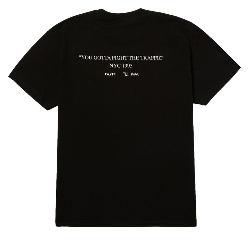 HUF Fight The Traffic T-Shirt - Black