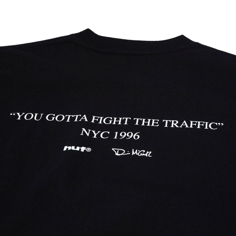 HUF Fight The Traffic T-Shirt - Black