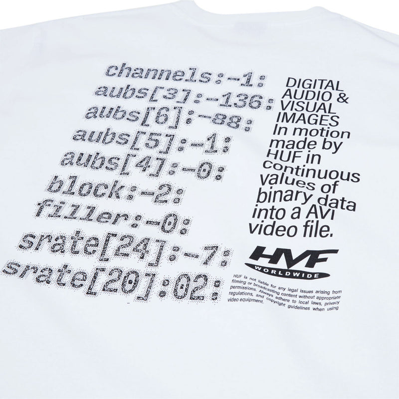 HUF H Cam T-Shirt - White