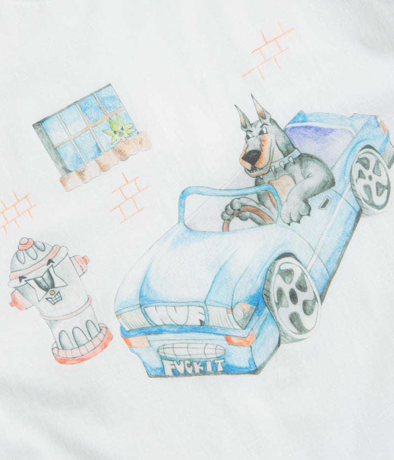 HUF Road Dawg T-Shirt in White