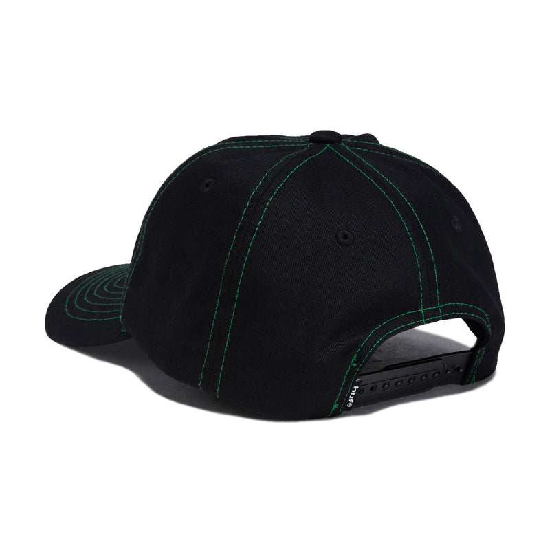 HUF Stuck On You 6 Panel CV Hat - Black