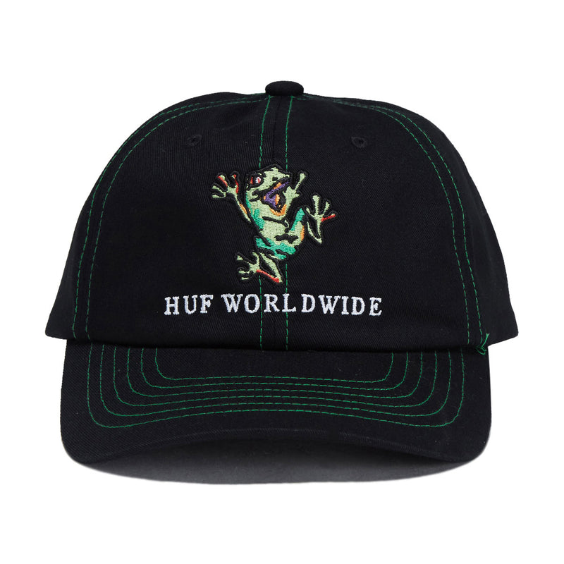 HUF Stuck On You 6 Panel CV Hat - Black