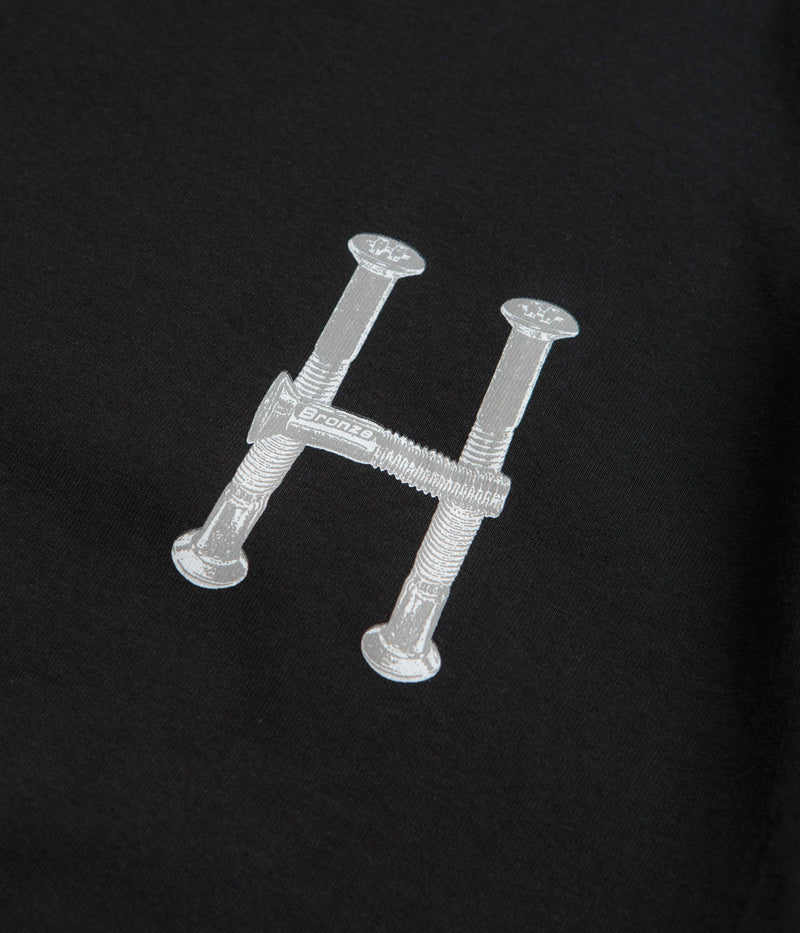 HUF x Bronze 56K H Bolts TT T-Shirt in Black