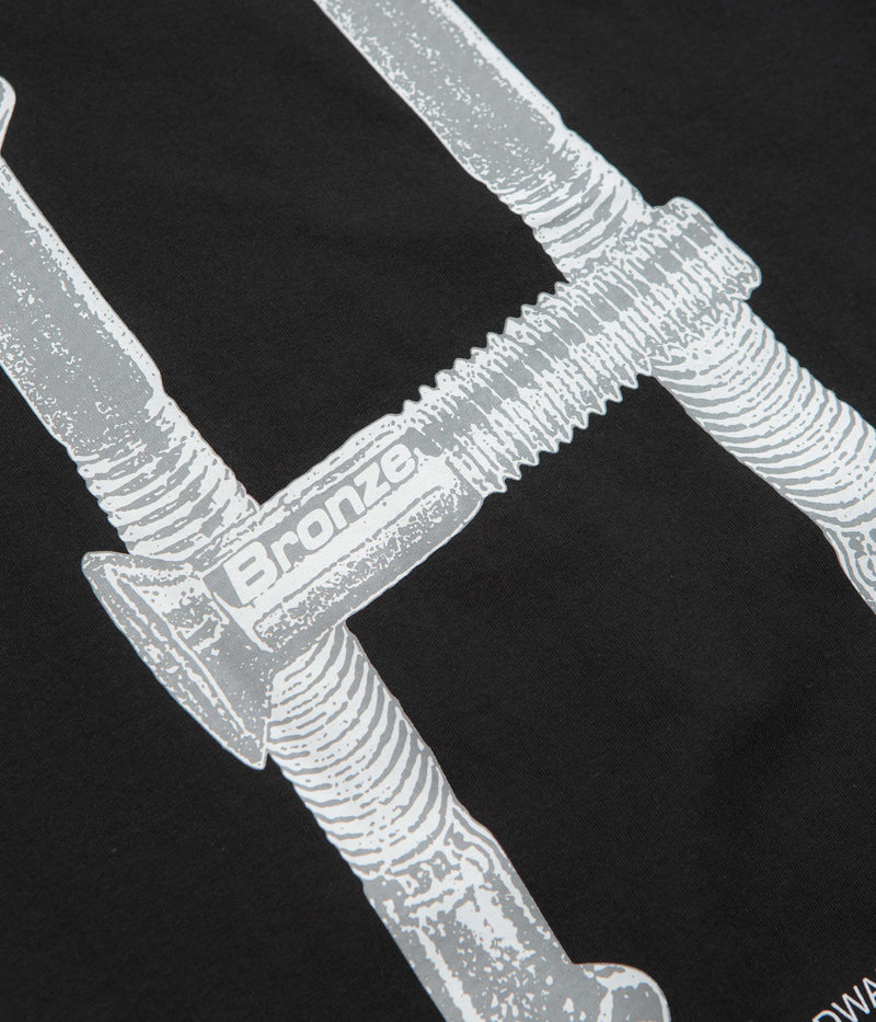 HUF x Bronze 56K H Bolts TT T-Shirt in Black