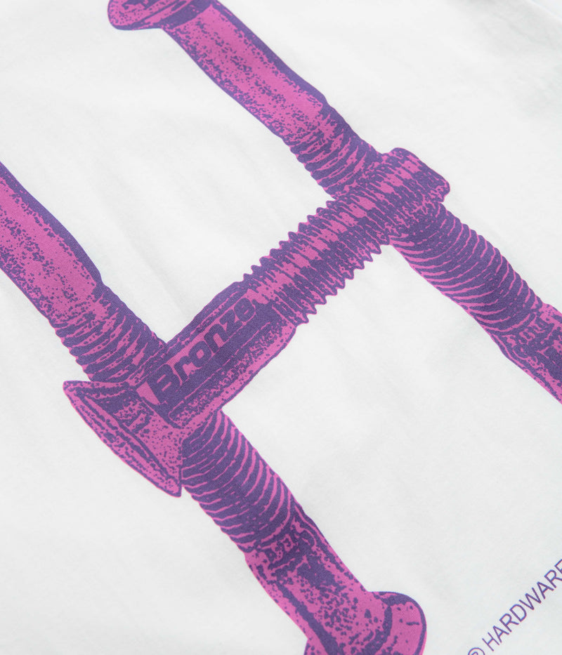 HUF x Bronze 56K H Bolts TT T-Shirt in White
