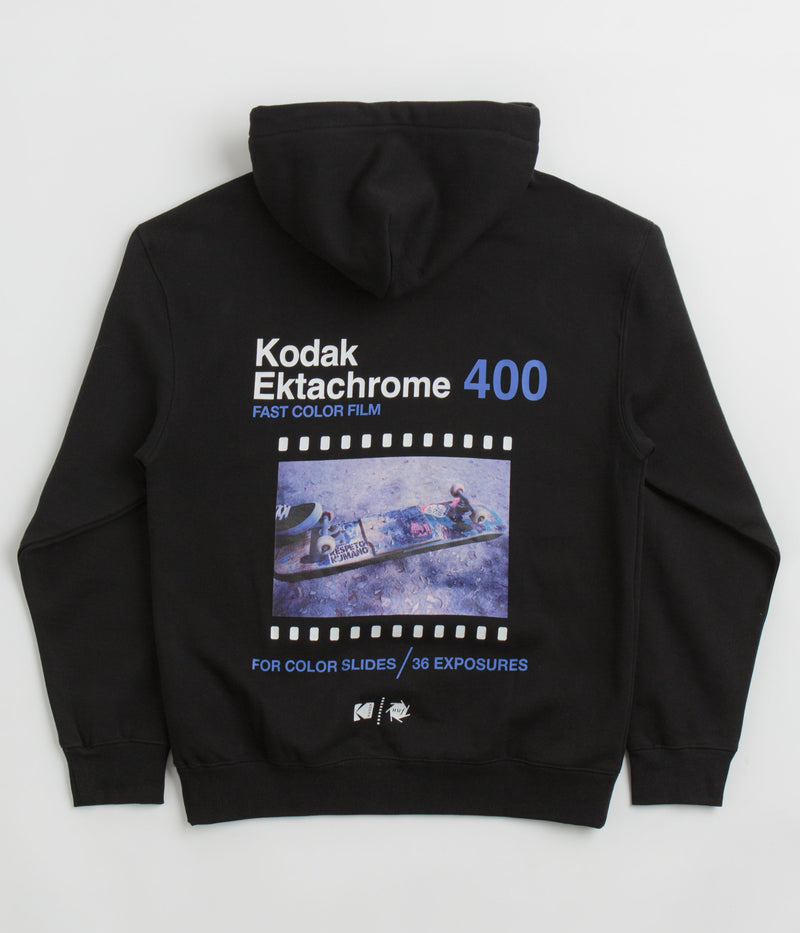 HUF x Kodak Invention Hoodie in Black