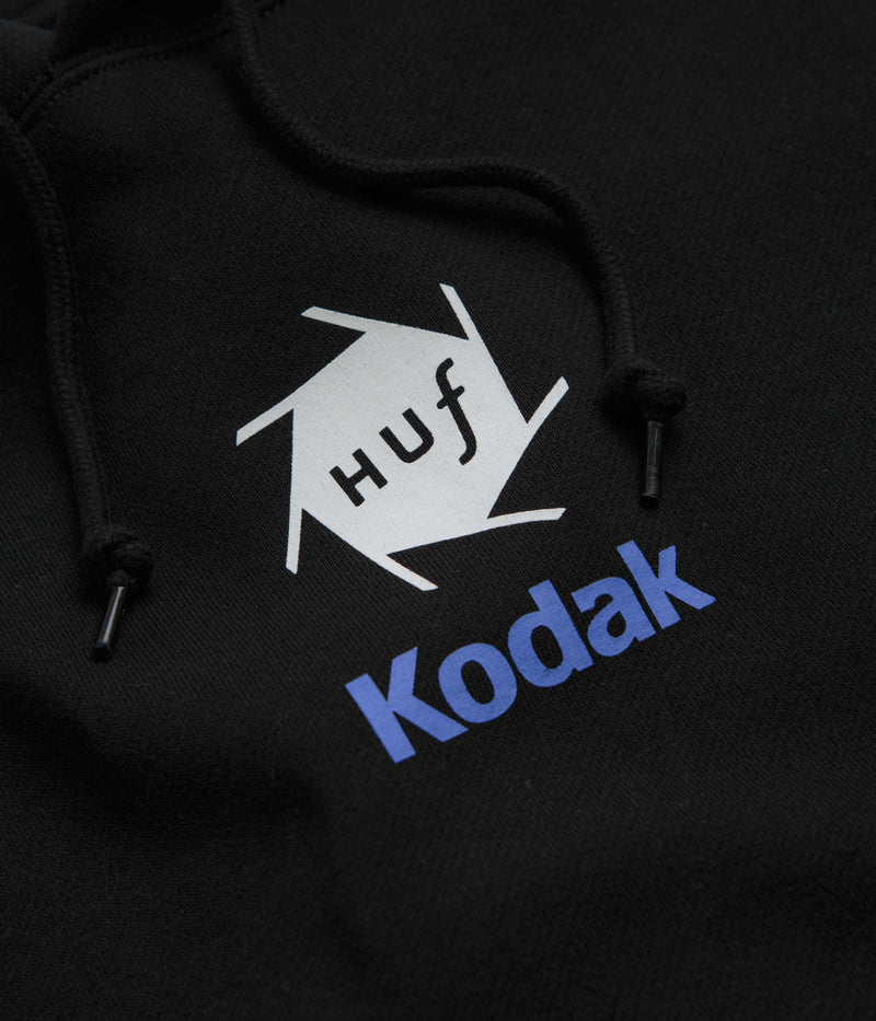 HUF x Kodak Invention Hoodie in Black