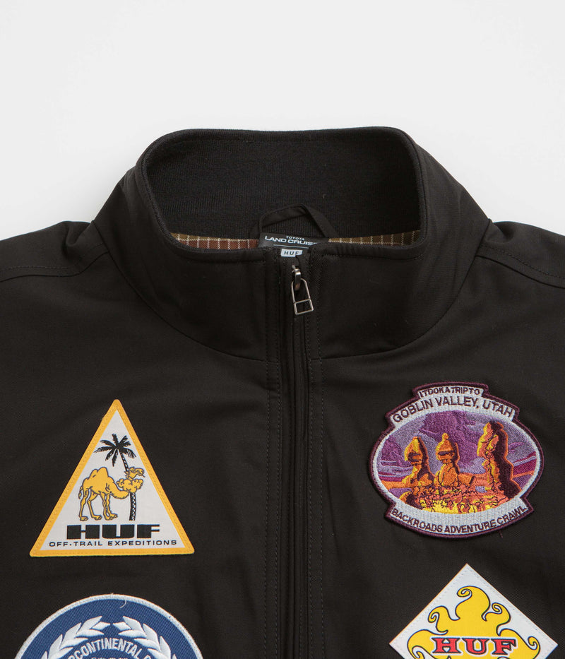HUF x Toyota Overland Touring Jacket in Black