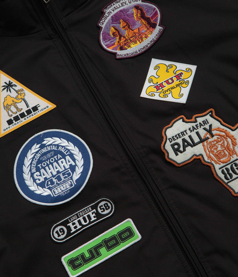 HUF x Toyota Overland Touring Jacket in Black