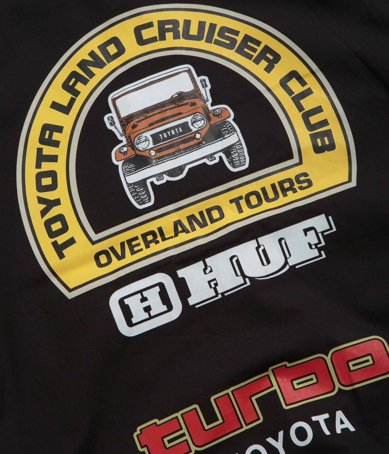HUF x Toyota Overland Touring Jacket in Black