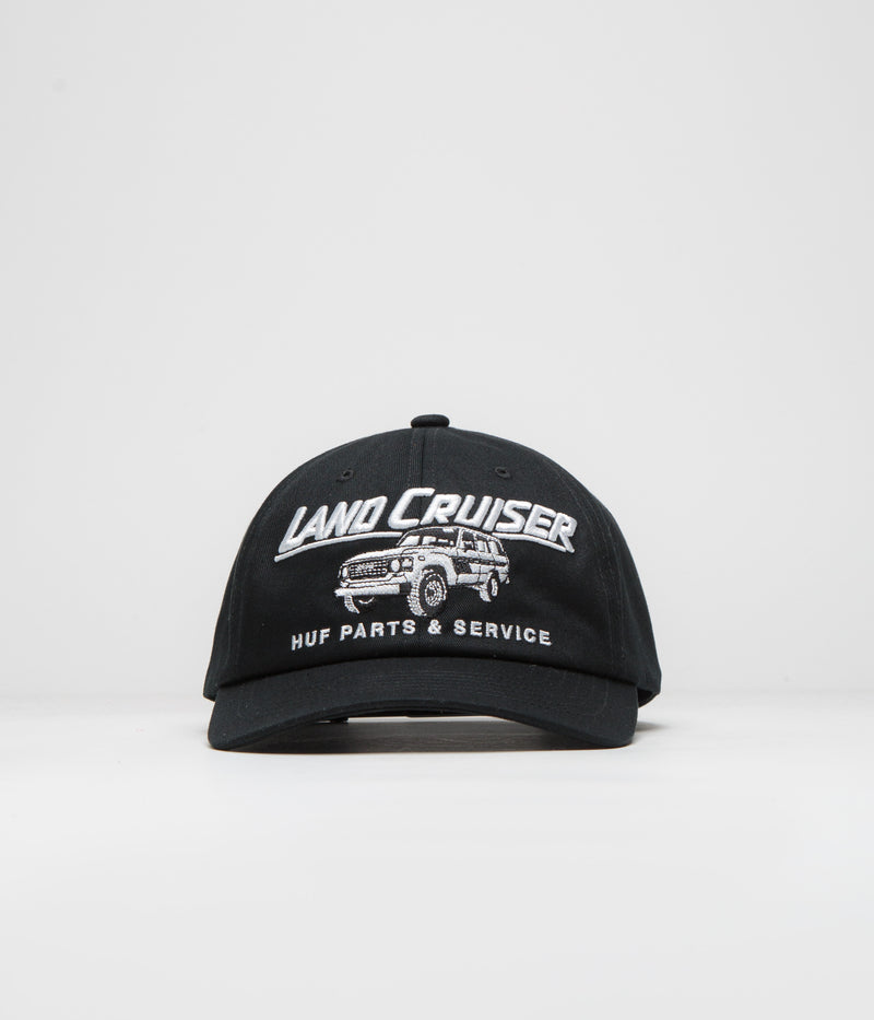 HUF x Toyota Parts & Service Cap in Black