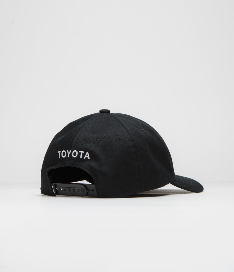 HUF x Toyota Parts & Service Cap in Black