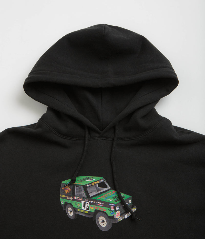 HUF x Toyota Sahara Rally Hoodie in Black