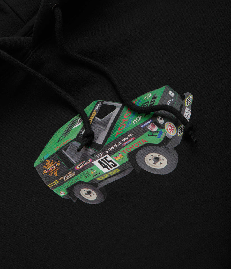 HUF x Toyota Sahara Rally Hoodie in Black
