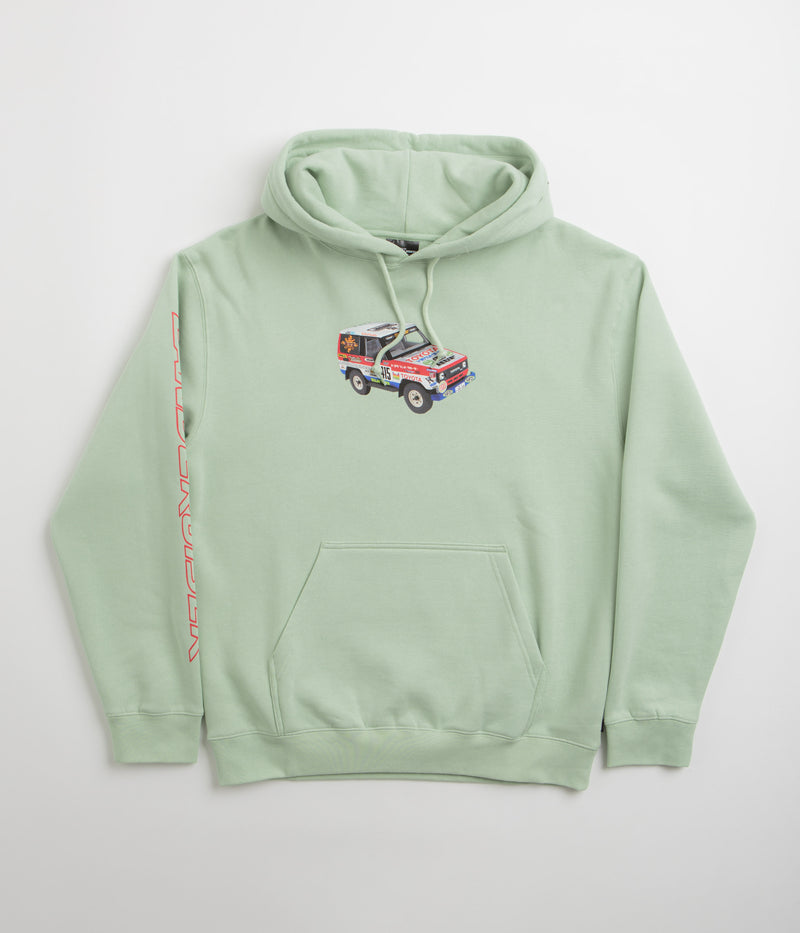 HUF x Toyota Sahara Rally Hoodie in Spring Green