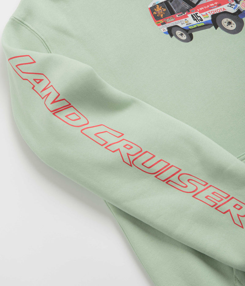 HUF x Toyota Sahara Rally Hoodie in Spring Green
