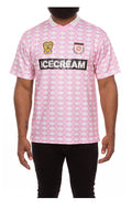 Front View of the IceCream Frappe SS Knit in Pink