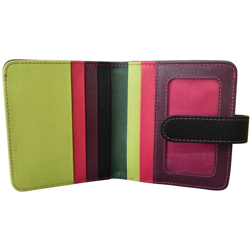 ili New York Bifold Credit Card Wallet - Forest Multi