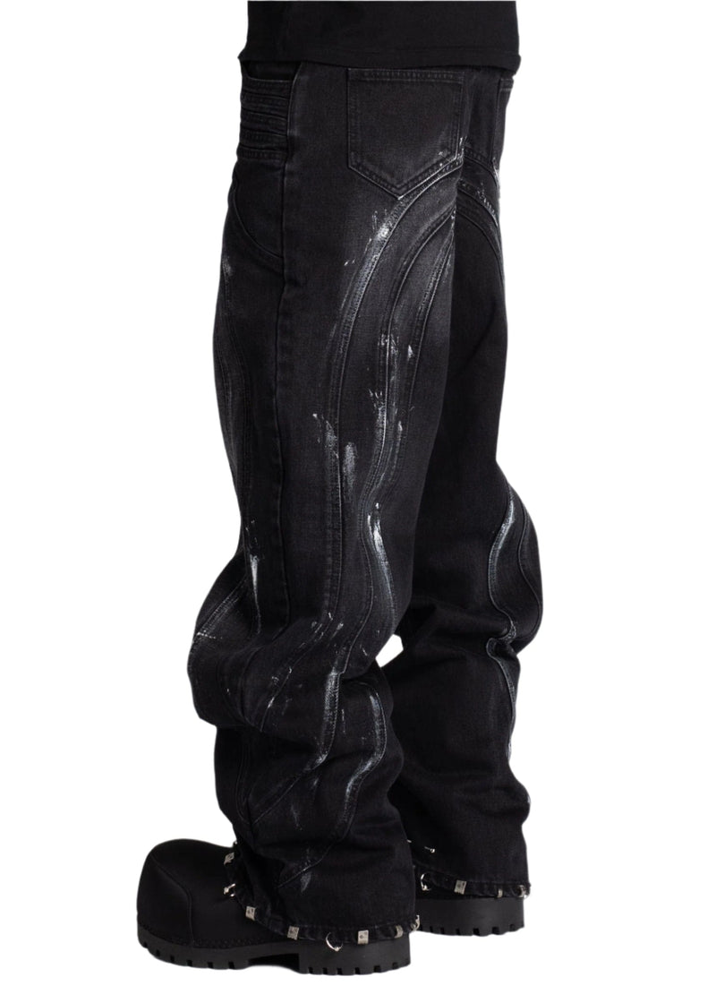 Guapi Iron Grey Piercing Denim
