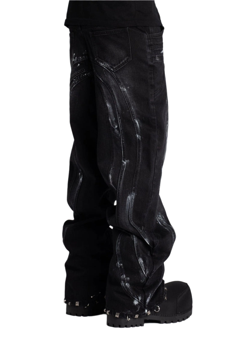 Guapi Iron Grey Piercing Denim