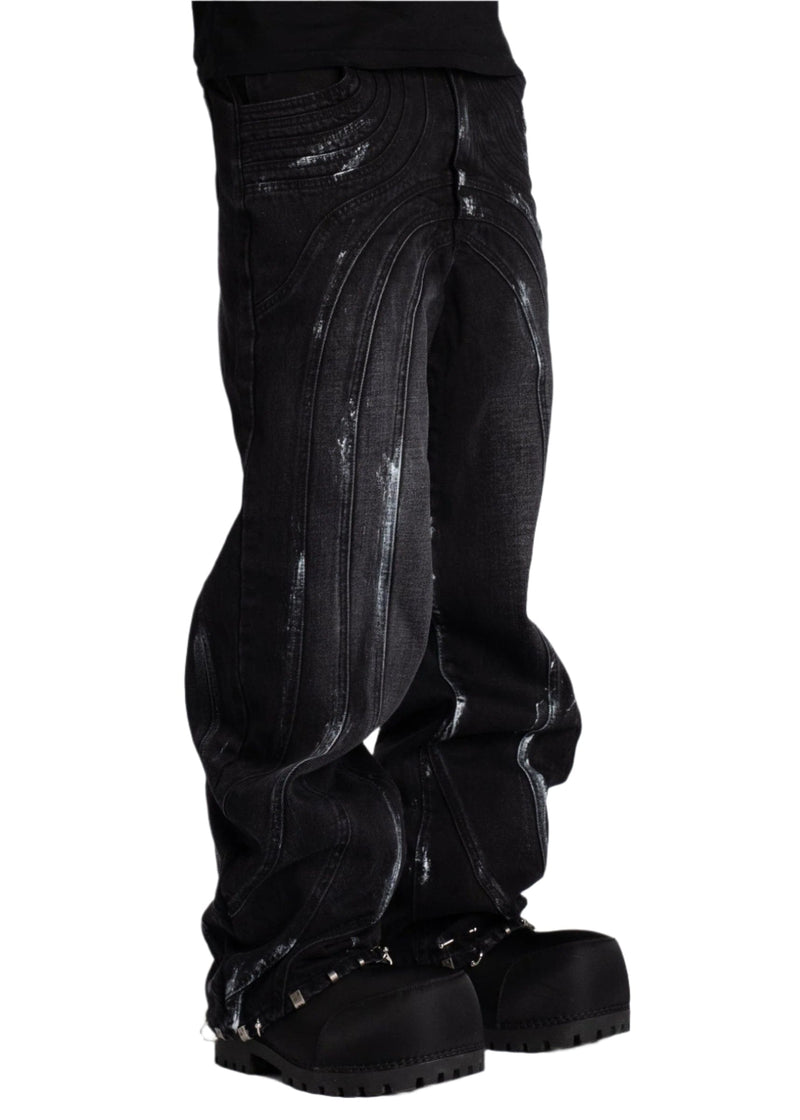 Guapi Iron Grey Piercing Denim