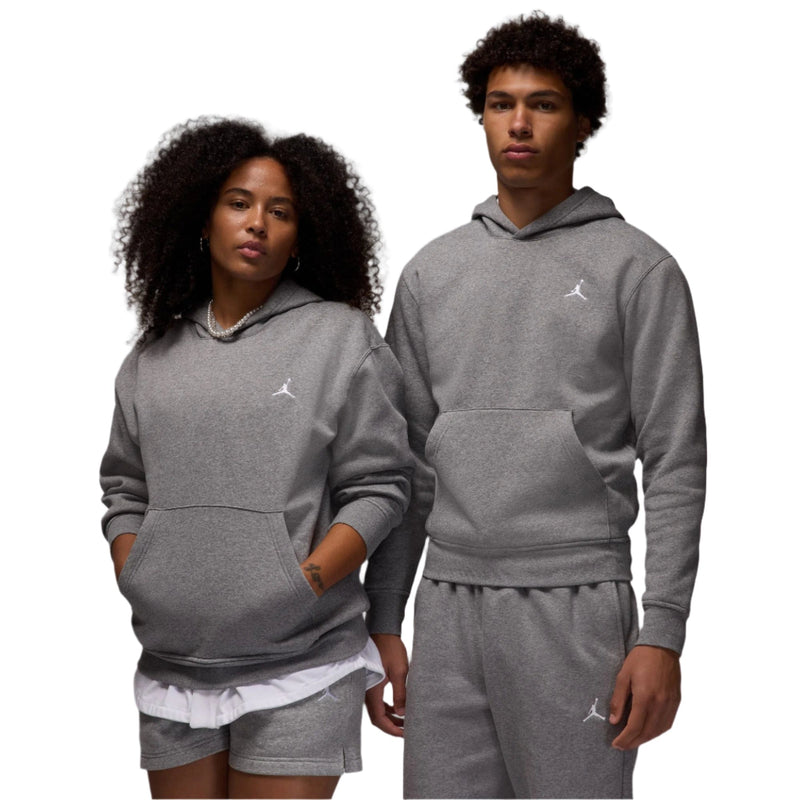 Air Jordan Apparel S / CARBON HEATHER/WHITE Jordan Brooklyn Fleece